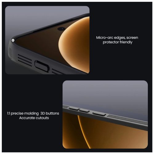 Nillkin CamShield PRO kemény tok OnePlus 15 készülékhez fekete
