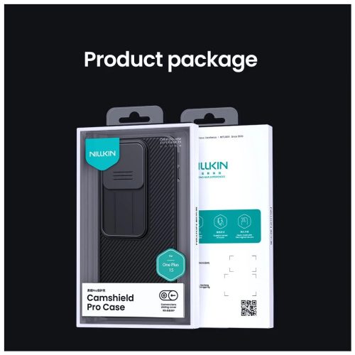 Nillkin CamShield PRO kemény tok OnePlus 15 készülékhez fekete
