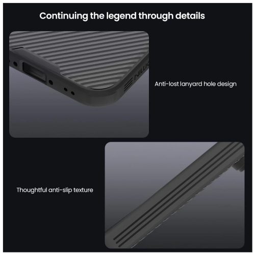 Nillkin CamShield PRO merev tok for OnePlus 15 készülékhez átlátszó fekete