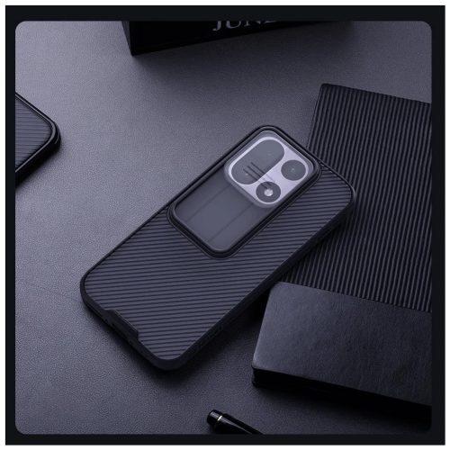 Nillkin CamShield PRO merev tok for OnePlus 15 készülékhez átlátszó fekete