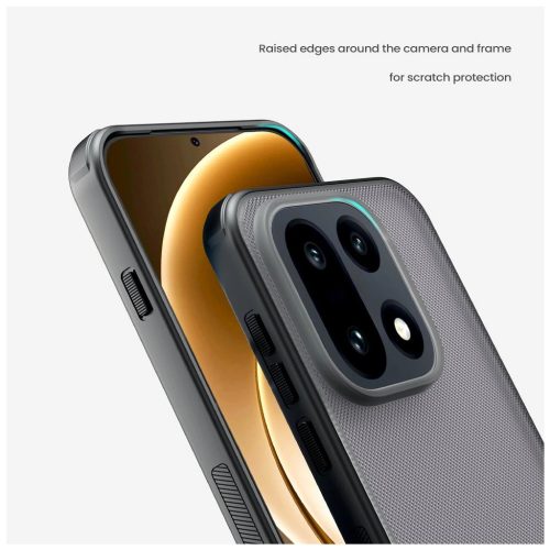 Nillkin Super Frosted PRO hátlap tok OnePlus 15 készülékhez átlátszó fekete