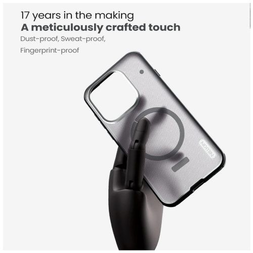 Nillkin Super Frosted PRO Mágneses Tok OnePlus 15 készülékhez átlátszó fekete