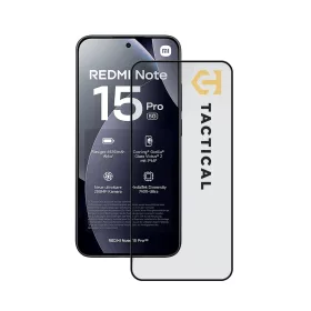   Tactical Glass Shield 5D for Xiaomi Redmi Note 15 Pro készülékhez fekete