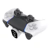 iPega P5042 Hordozható Újratölthető Akkumulátor PS5 Controller készülékhez fehér (Sérült Csomagolás)