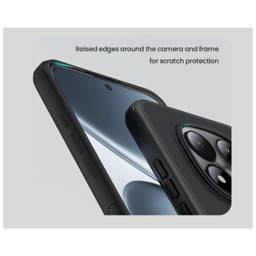 Nillkin Super Frosted PRO mágneses háttértok Xiaomi Redmi Note 15 Pro 5G készülékhez fekete
