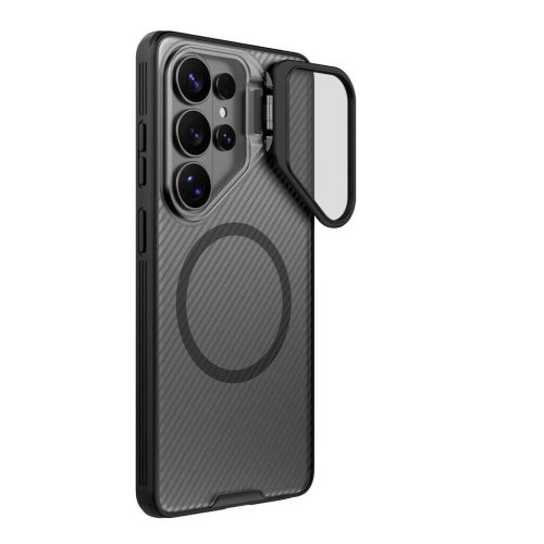Nillkin CamShield Prop Magnetic (Transparent Lens) tok Samsung Galaxy S26 Ultra készülékhez átlátszó fekete
