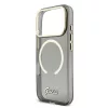Guess IML Glitter Script Strap MagSafe tok iPhone 17 Pro készülékhez fekete