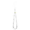 Guess IML Glitter Script Strap MagSafe tok iPhone 17 Pro Max készülékhez átlátszó