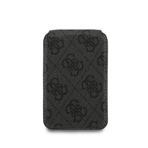 Guess PU 4G Mirror MagSafe Cardslot Tartó fekete