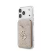 Guess PU 4G Mirror MagSafe Cardslot Stand tok rózsaszín