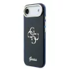 Guess IML 4G Script Metal Logo tok iPhone Air készülékhez, kék