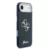 Guess IML 4G Script Metal Logo tok iPhone Air készülékhez, kék