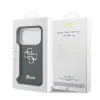 Guess IML 4G Script Metal Logo tok iPhone 17 Pro készülékhez kék