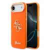 Guess IML 4G Script Metal Logo tok iPhone Air készülékhez narancssárga