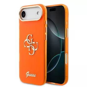   Guess IML 4G Script Metal Logo tok iPhone Air készülékhez narancssárga