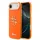 Guess IML 4G Script Metal Logo tok iPhone Air készülékhez narancssárga