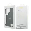 Guess PU bőr 4G mágneses tok arany kerettel Samsung Galaxy S26 Ultra készülékhez fekete