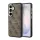 Guess 4G Gold Frame mágneses műbőr tok Samsung Galaxy S26 készülékhez barna