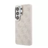 Guess PU bőr 4G Gold Frame mágneses tok Samsung Galaxy S26 Ultra készülékhez rózsaszín