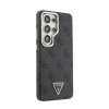 Guess PU-bőr mágneses tok 4G Strass Triangle Logo Gold Frame Samsung Galaxy S26 Ultra készülékhez fekete