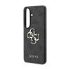 Guess PU 4G Metal Logo tok Samsung Galaxy S25+ készülékhez szürke