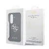 Guess PU 4G Metal Logo tok Samsung Galaxy S25+ készülékhez szürke