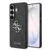 Guess PU 4G Metal Logo tok Samsung Galaxy S26 Ultra készülékhez szürke