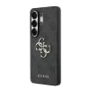 Guess PU 4G Metal Logo tok Samsung Galaxy S26 Ultra készülékhez szürke