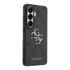 Guess PU 4G Metal Logo tok Samsung Galaxy S25 Ultra készülékhez szürke