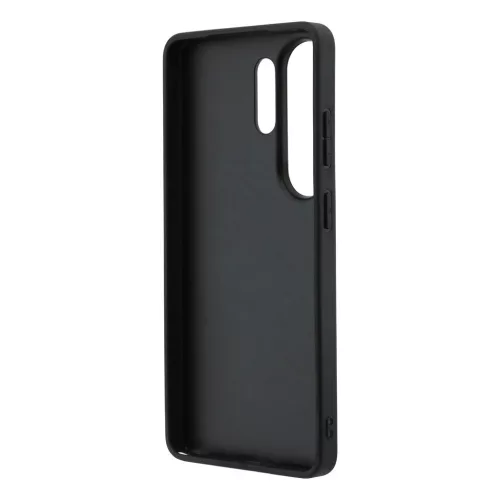 Guess PU 4G Metal Logo tok Samsung Galaxy S25 Ultra készülékhez szürke