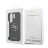 Guess PU 4G Metal Logo tok Samsung Galaxy S25 Ultra készülékhez szürke