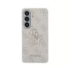 Guess PU 4G Metal Logo tok Samsung Galaxy S26 készülékhez rózsaszín