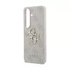 Guess PU 4G Metal Logo tok Samsung Galaxy S26 készülékhez rózsaszín