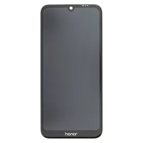   Honor 8A készülékhez LCD kijelző, érintőpanel és előlapi keret, fekete