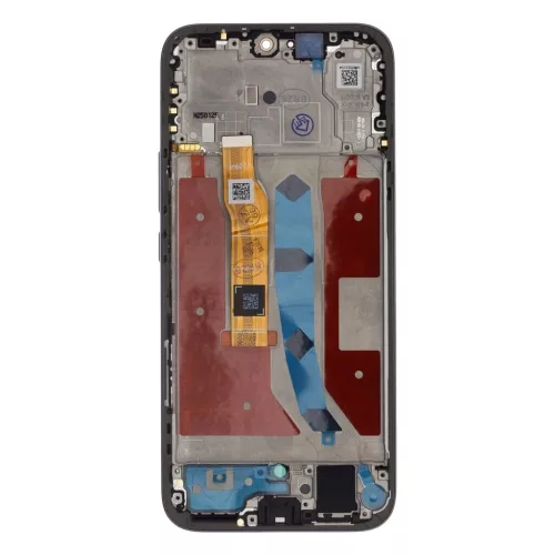 Honor 400 Lite készülékhez LCD kijelző + érintőegység + előlap, fekete