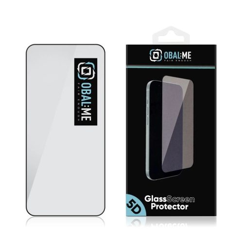 OBAL:ME 5D üveg kijelzővédő Honor Magic8 Lite készülékhez fekete