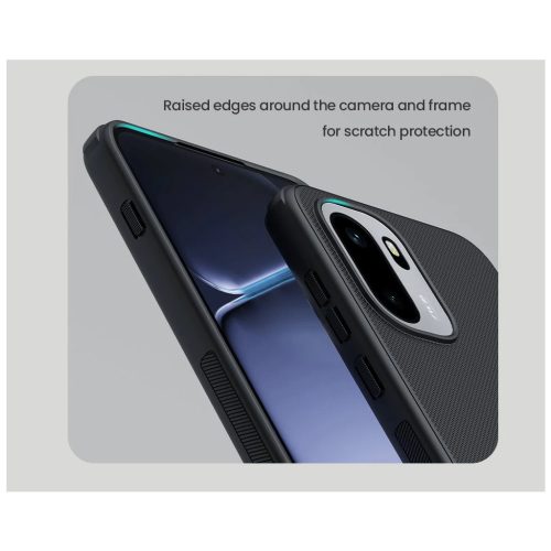 Nillkin Super Frosted PRO hátlaptok OnePlus 15R készülékhez fekete