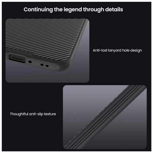 Nillkin CamShield PRO kemény tok OnePlus 15R készülékhez, fekete