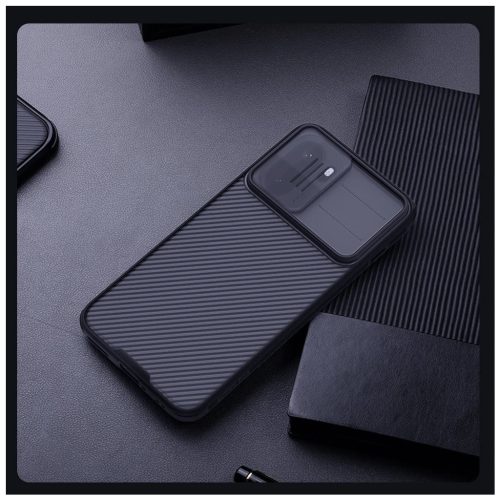 Nillkin CamShield PRO kemény tok OnePlus 15R készülékhez átlátszó fekete