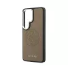 Guess PU-s perforált 4G logós mágneses tok Samsung Galaxy S26 Ultra készülékhez barna