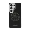 Guess PU Perforated 4G Logo mágneses tok Samsung Galaxy S26 Ultra készülékhez fekete