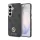 Guess PU bőr 4G Strass Logo arany keretes mágneses tok Samsung Galaxy S26 készülékhez, fekete