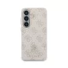 Guess PU-bőr 4G Strass Logo arany keretes mágneses tok Samsung Galaxy S26 készülékhez rózsaszín