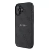 Guess PU 4G Classic Logo MagSafe tok iPhone 16 Plus készülékhez fekete