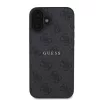 Guess PU 4G Classic Logo MagSafe tok iPhone 16 Plus készülékhez fekete