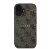 Guess PU 4G Classic Logo MagSafe tok iPhone 16 Plus készülékhez barna