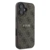 Guess PU 4G Classic Logo MagSafe tok iPhone 16 Plus készülékhez barna