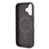 Guess PU 4G Classic Logo MagSafe tok iPhone 16 Plus készülékhez barna