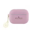 Guess Saffiano 4G Charm tok AirPods Pro 2 készülékhez, rózsaszín