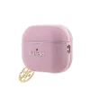 Guess Saffiano 4G Charm tok AirPods Pro 2 készülékhez, rózsaszín